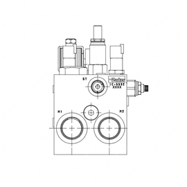 TBB 164856 MANIFOLD CNTL HYD HDX ISC