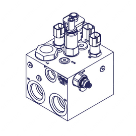 TBB 164857 MANIFOLD CONTROL HYD HDX ISB