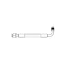 TBB 167324 REFRIGERANT HOSE,  8, 3/4 STGHT FEM TO