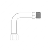 TBB 167389 REFRIGERANT FITTING, 7/8 90 ADAPTER