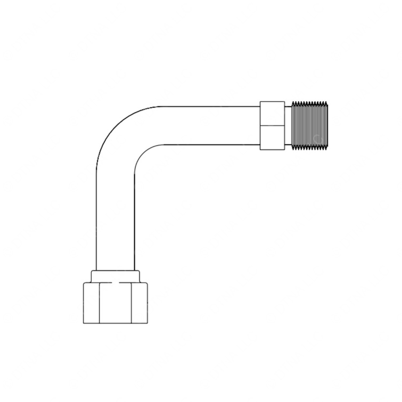 TBB 167389 REFRIGERANT FITTING, 7/8 90 ADAPTER
