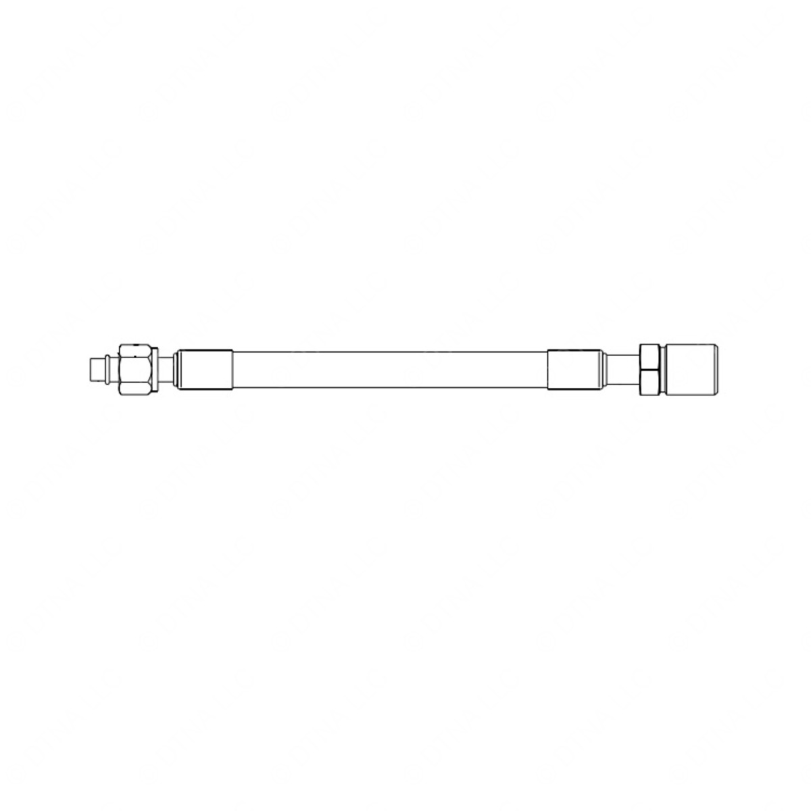 TBB 167501 REFRIGERANT HOSE,  12, 1-1/16 STGHT BUL