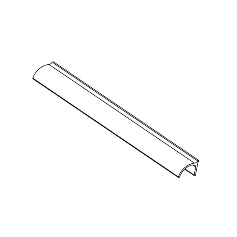 TBB 167626 FENDERETTE, RUBBER, L-PROFILE, HDX