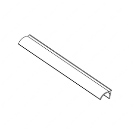 TBB 167626 FENDERETTE, RUBBER, L-PROFILE, HDX