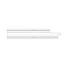 TBB 167676 WINDOW HEADER TRIM, REAR, 1 WDO+10, GRAY
