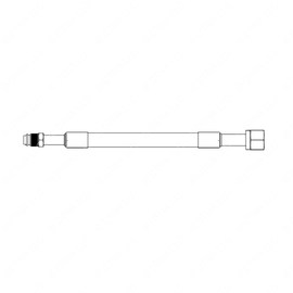 TBB 167795 REFRIGERANT HOSE,  12, 7/8 STGHT MALE T