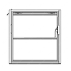TBB 167977 WDO ASM, VERT P/O, TEMP, TINT, 5IN STOP,