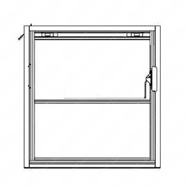 TBB 167985 WDO ASM, VERT P/O, TEMP, TINT, NO STOP,