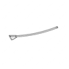 TBB 168220 CROSSING ARM CURVED,YELLOW POLYCARBONATE