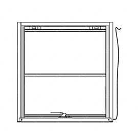 TBB 168277 WDO ASM, HORZ P/O, TEMP, TINT, NO STOP,