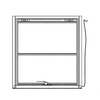 TBB 168279 WDO ASM, HORZ P/O, TEMP, TINT, NO STOP,