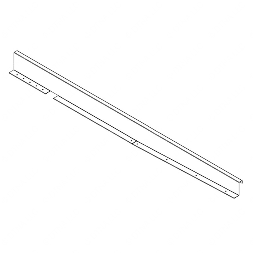 TBB 169176 DOOR POST CAPPING TRIM, STEEL, GM DRW