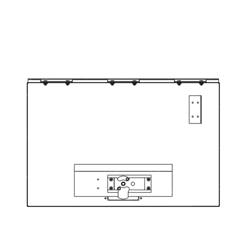 TBB 169471 LUGGAGE BOX DOOR ASSEMBLY, 30IN