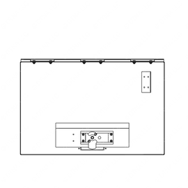 TBB 169471 LUGGAGE BOX DOOR ASSEMBLY, 30IN
