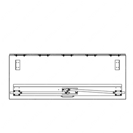 TBB 169473 LUGGAGE BOX DOOR ASSEMBLY, 60IN