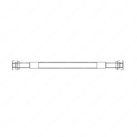 TBB 169525 HOSE REFRIG  12 1 1/16 STGHT FEM