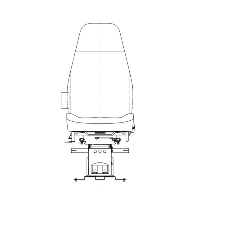 TBB 169857 DRIVERS SEAT, NATIONAL INTEGRATED, AIR