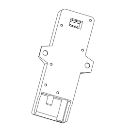 TBB 170287 SWITCH W/VANDALOCK, LS REAR EMERG DR