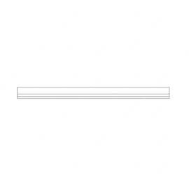 TBB 170377 FLOOR RAIL, 311T & 340T, REAR W/LEFT SI