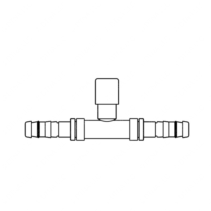 TBB 171102 A/C HOSE FITTING, FLEX CLIK,  12 SPLICER