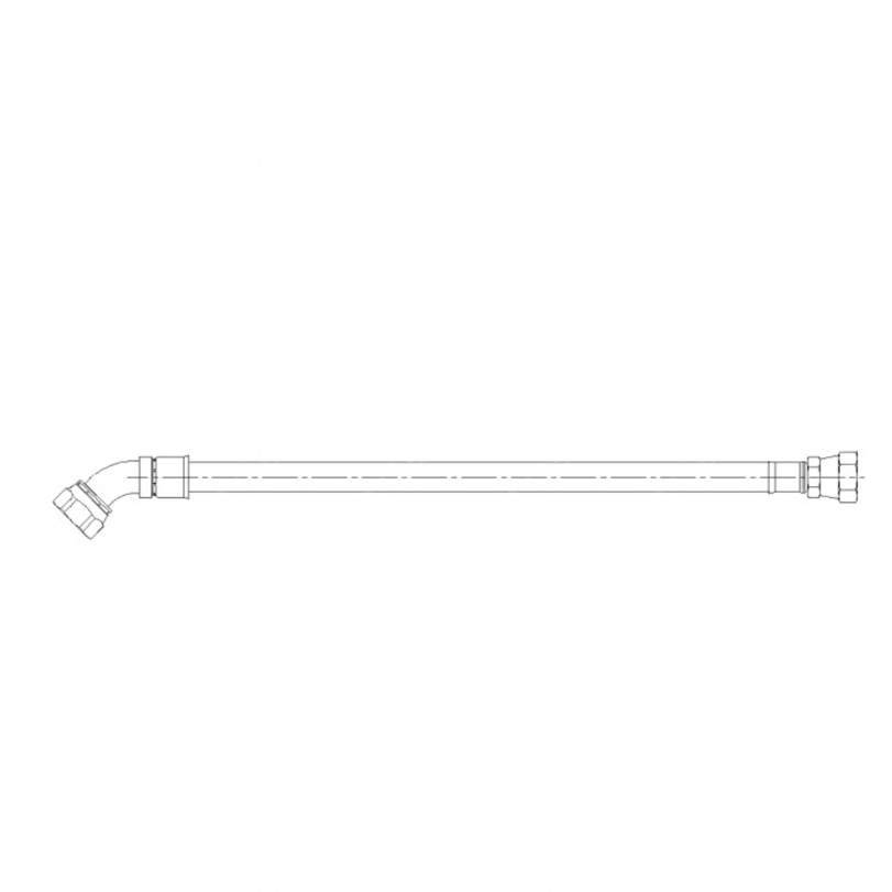 TBB 171105 HOSE ASM DISCHARGE 115IN TEFLON