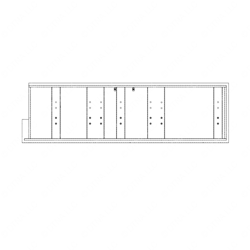 TBB 171614 SHELF WELDMENT,DAV SEAT,BELT REINF,ISL-G