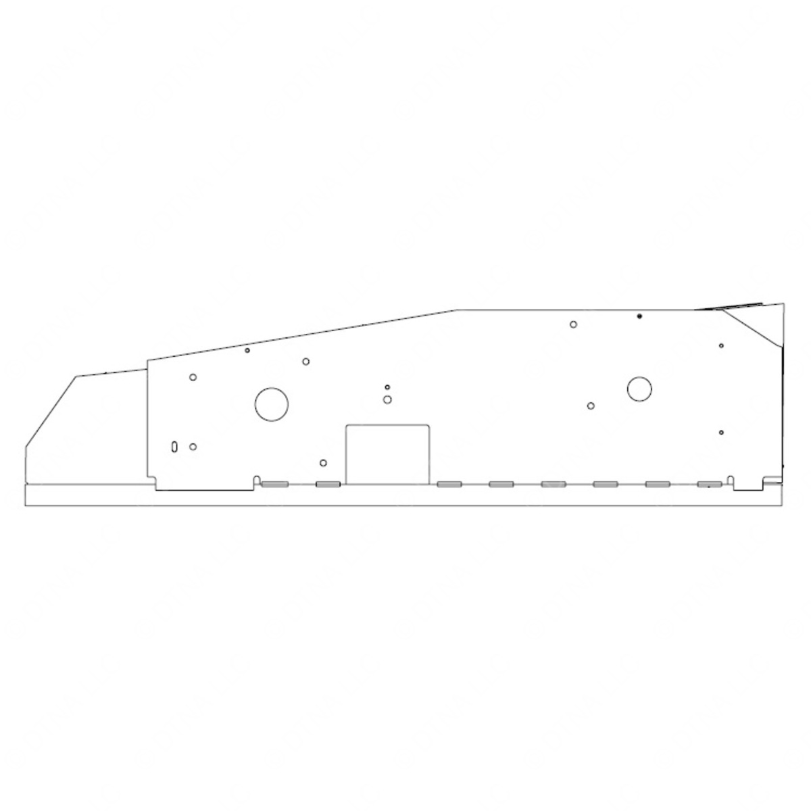 TBB 171677 HEADER ASSEMBLY, MANUAL/ELECTRIC ENTRAN