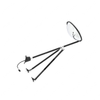 TBB 171992 MIRROR ASM, HEATED, TINTED, BLACK, RS,