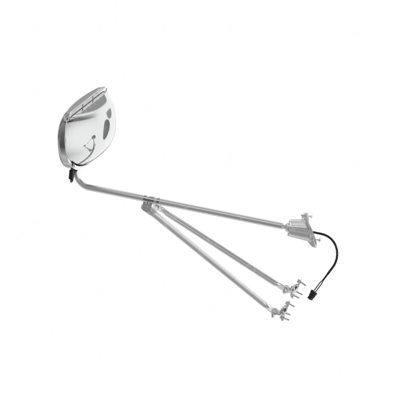TBB 172023 MIRROR ASM, HEATED, FLAT, STAINLESS, LS