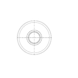 TBB 172343 PULLEY-IDLER,FLAT,STEEL