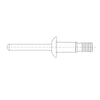 TBB 172612 BLIND RIVET, 5/16IN MAGNA-BULB, DOUBLE L