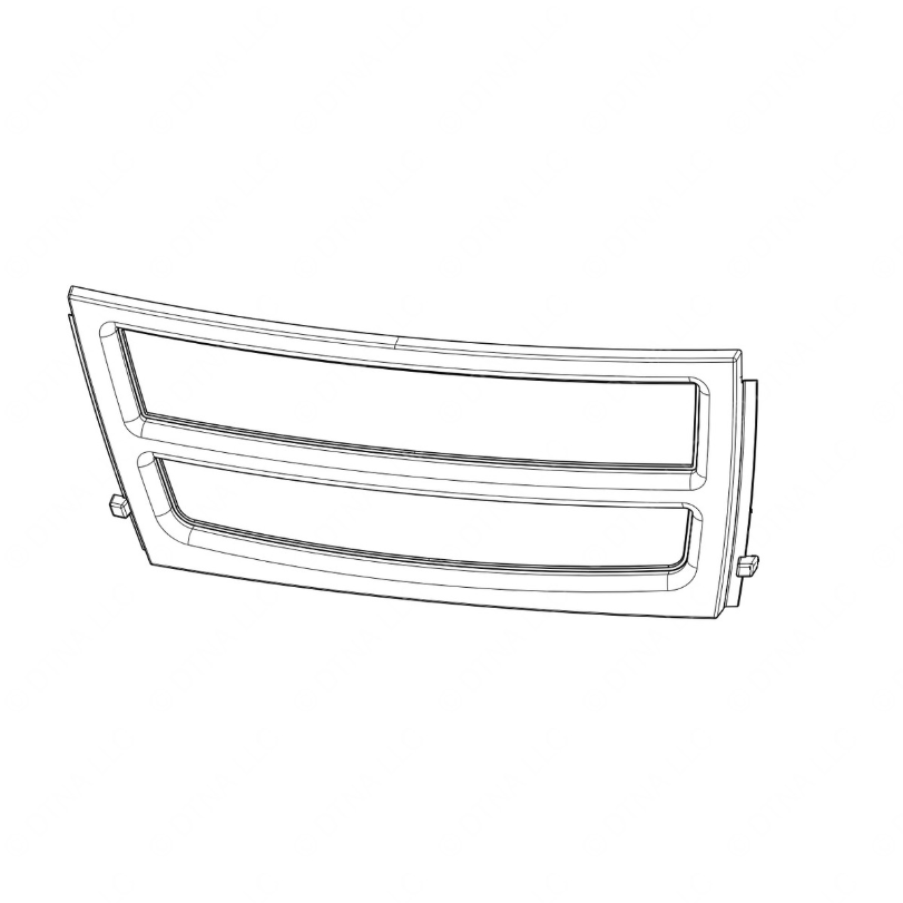 TBB 172745 EXTERIOR PANEL, CENTER GRILLE, EFX