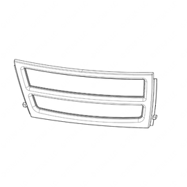 TBB 172745 EXTERIOR PANEL, CENTER GRILLE, EFX