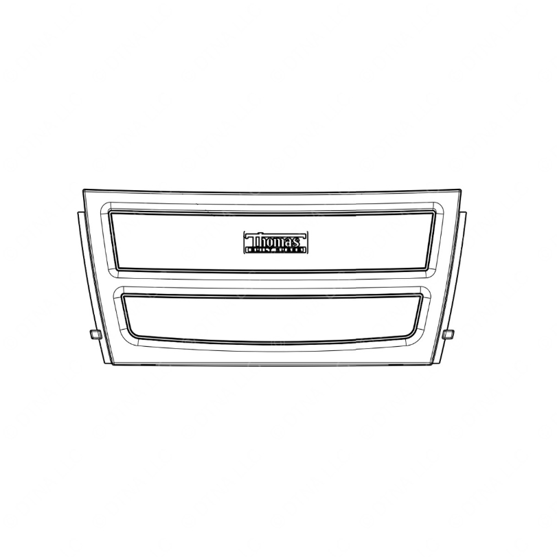 TBB 172747 EXTERIOR PANEL ASSY, FRONT, CENTER, EFX