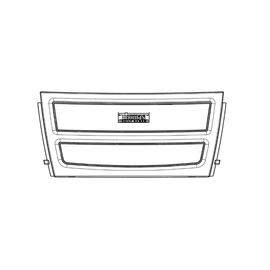TBB 172747 EXTERIOR PANEL ASSY, FRONT, CENTER, EFX