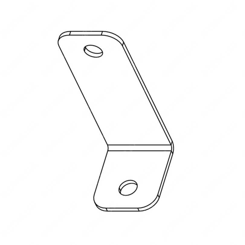 TBB 172749 ANGLE, MODESTY LIFT PANEL