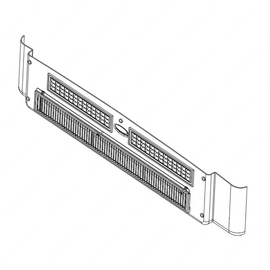 TBB 173889 COVER IW-4 REAR BULKHEAD EVAPORATOR