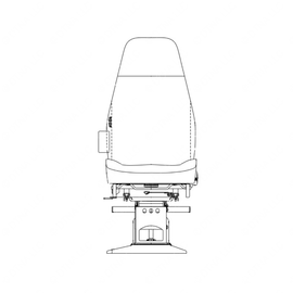 TBB 174191 DRIVERS SEAT LEVEL 1, NATIONAL NS2000,