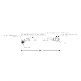 TBB 174431 HOSE REFIGERANT  8