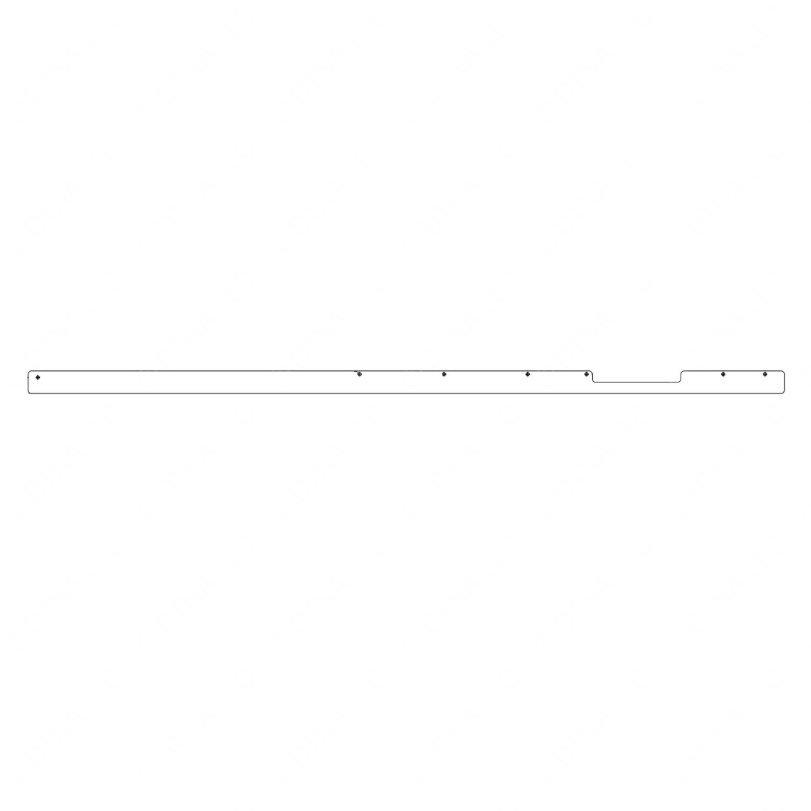 TBB 174501 DOOR TRIM, AG2 ENTRANCE, INTERIOR