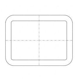 TBB 174954 GASKET, LOCK HANDLE, LUGGAGE BOX