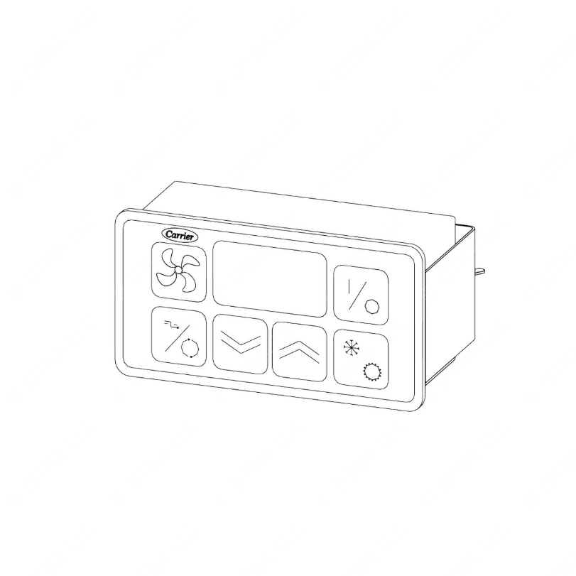 TBB 175447 A/C CONTROL ENVIRONMATE DUAL ZONE