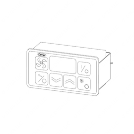 TBB 175447 A/C CONTROL ENVIRONMATE DUAL ZONE