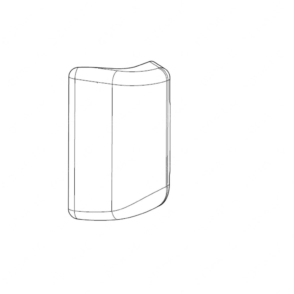 TBB 175606 END CAP FRT BUMPER RS