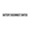 TBB 176107 LABEL, BATTERY DISCONNECT, BLK/CLR