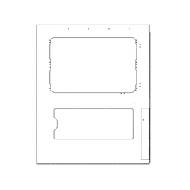 TBB 176318 DRIVERS PANEL ASM, EFX