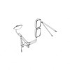 TBB 176412 MIRROR ASM, NON-HEATED, MANUAL, OPEN VI