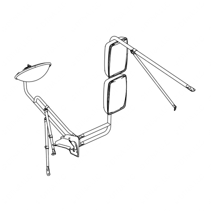 TBB 176414 MIRROR ASM, NON-HEATED, REMOTE, OPEN VI