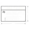 TBB 176586 LABEL, CAUTION DEF ONLY, BLK/CLR