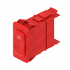 TBB 176947 ROCKER SWITCH, SPST, HAZARD LGT, OFF-ON